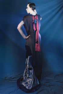 Cosmic Tapestry Draped Jumpsuit