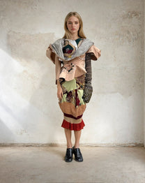 Spiral Galaxy Hooded Sculpture Jacket