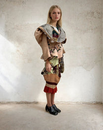 Spiral Galaxy Hooded Sculpture Jacket