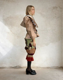 Spiral Galaxy Hooded Sculpture Jacket