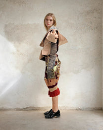 Spiral Galaxy Hooded Sculpture Jacket