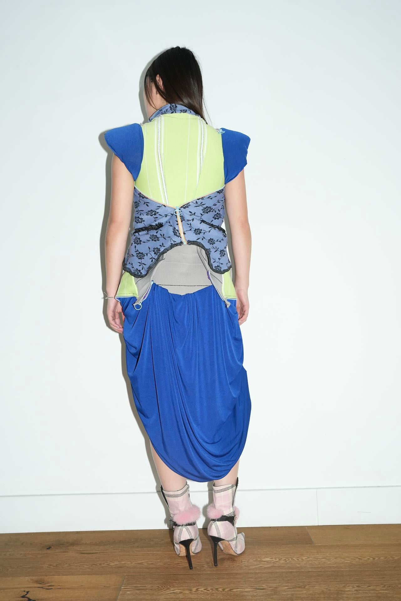 Convertible Draped Dress