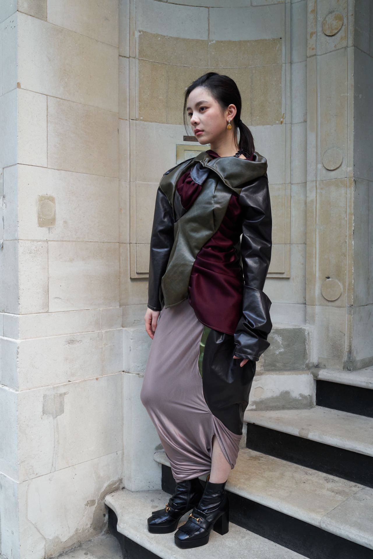 Serpentine Armor Sculpted Jacket