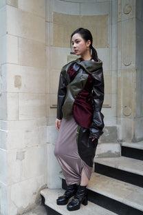 Serpentine Armor Sculpted Jacket