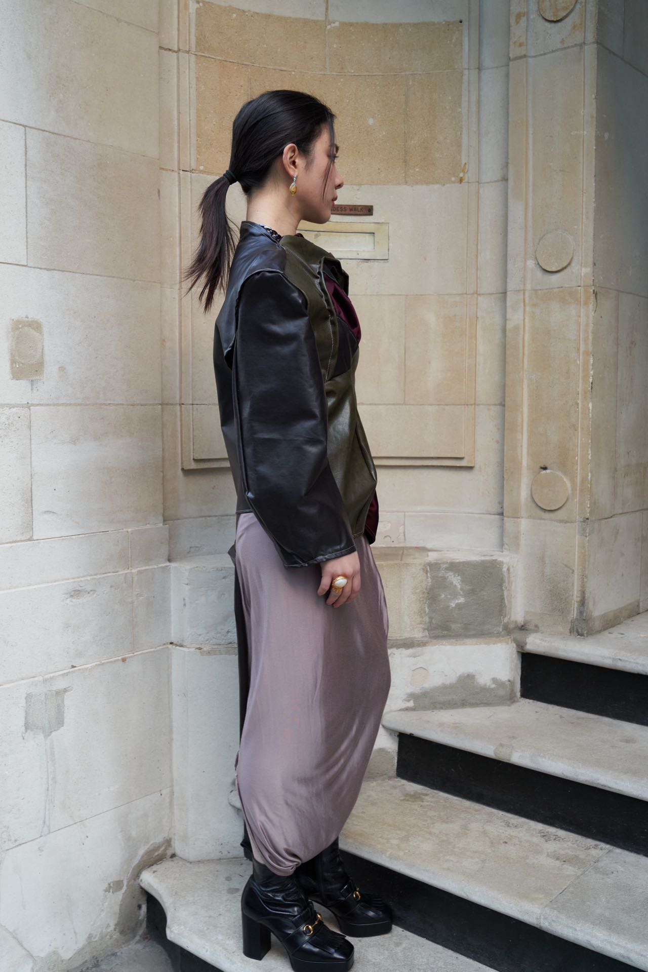 Serpentine Armor Sculpted Jacket