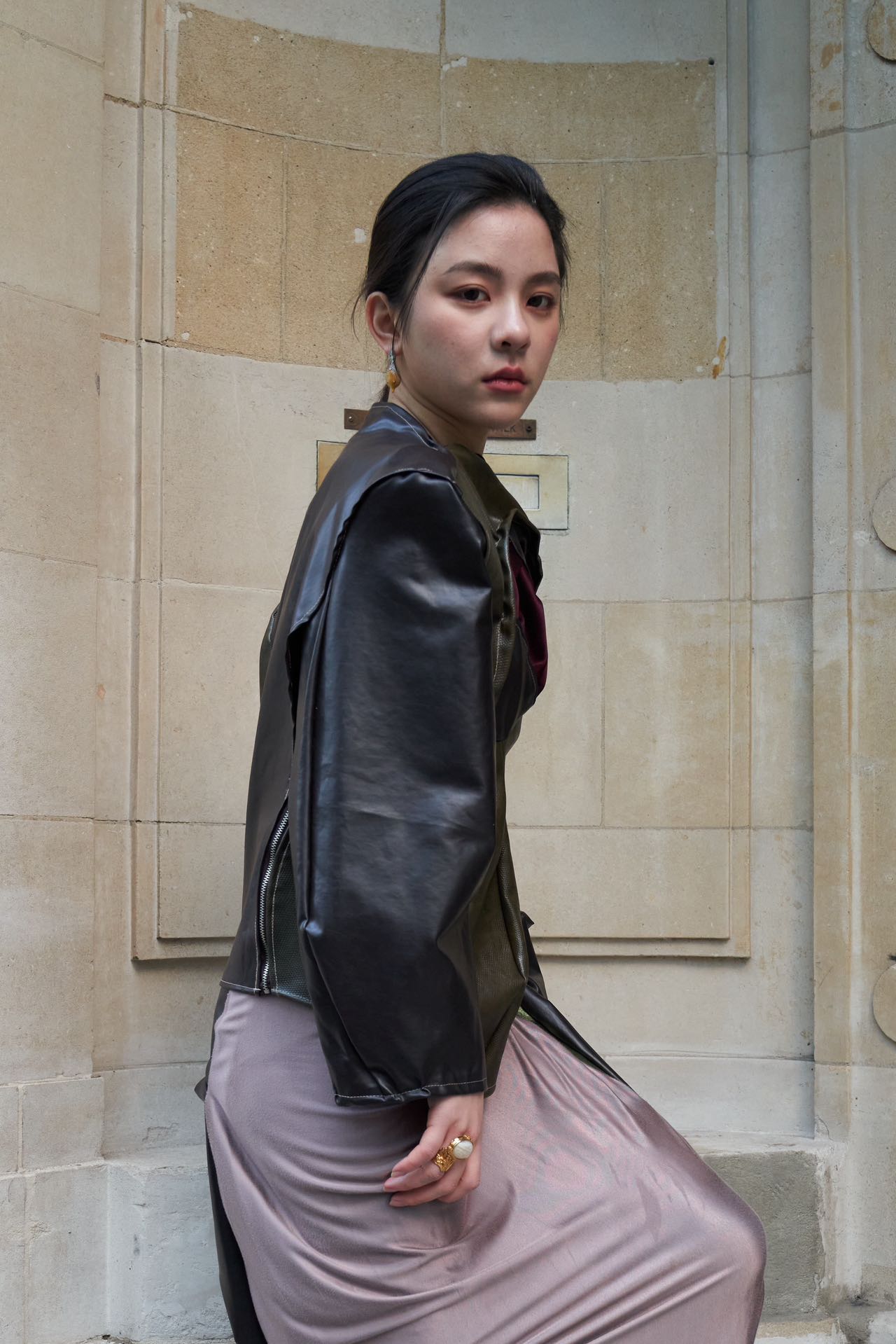 Serpentine Armor Sculpted Jacket