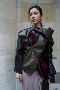 Serpentine Armor Sculpted Jacket