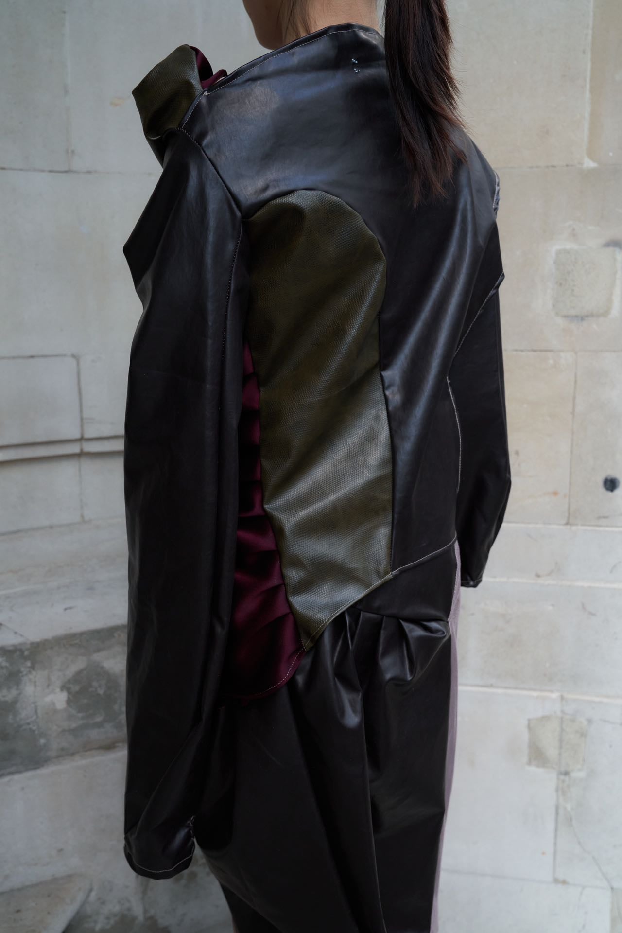 Serpentine Armor Sculpted Jacket