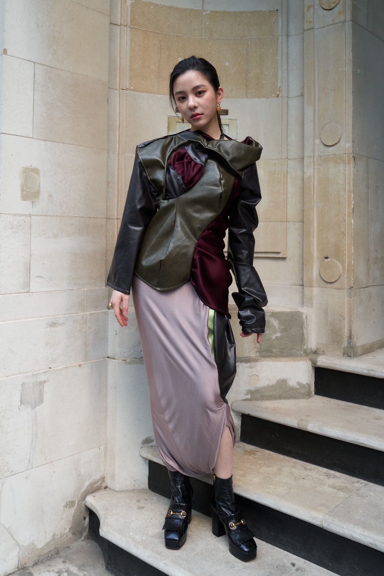 Serpentine Armor Sculpted Jacket