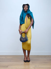 Cosmic Moss Crochet Shoulder Bag