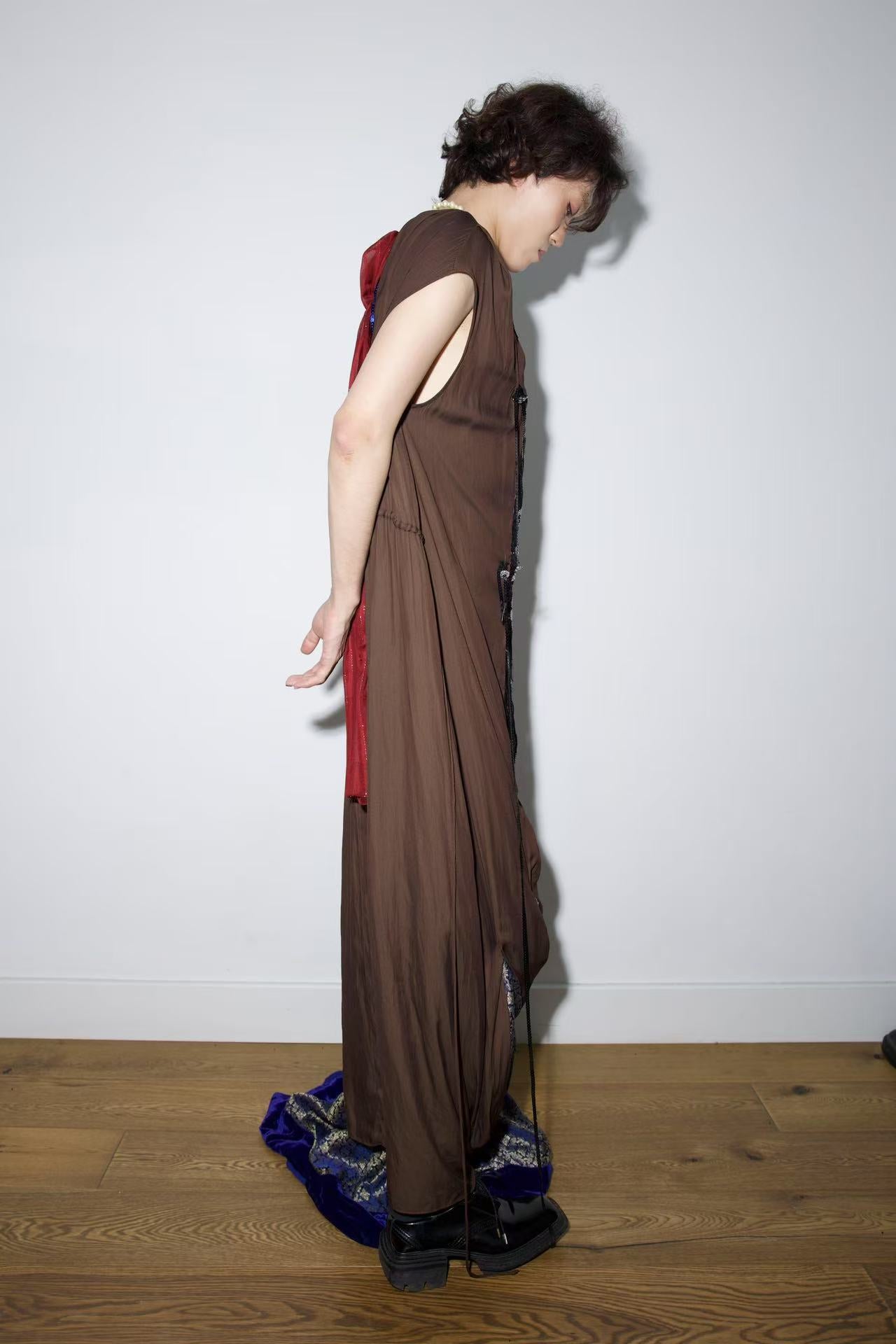 Cosmic Tapestry Draped Jumpsuit