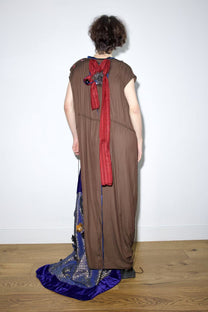 Cosmic Tapestry Draped Jumpsuit