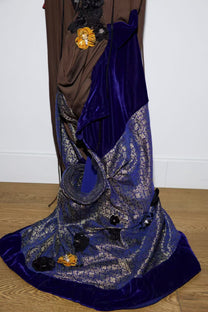 Cosmic Tapestry Draped Jumpsuit