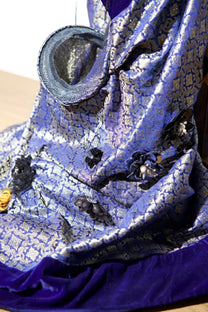 Cosmic Tapestry Draped Jumpsuit