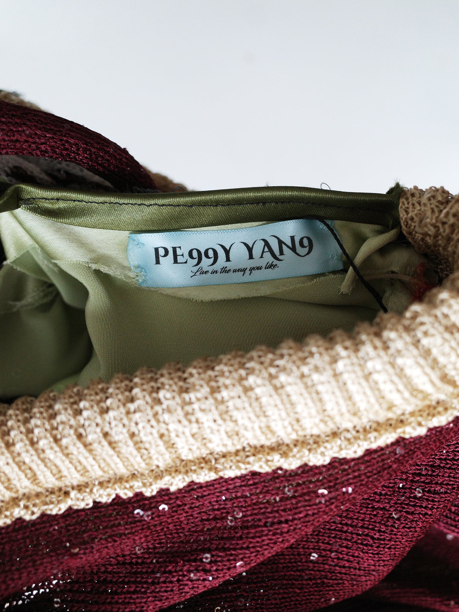 Celestial Bloom Draped Knit-Satin Dress + Matching Scarf