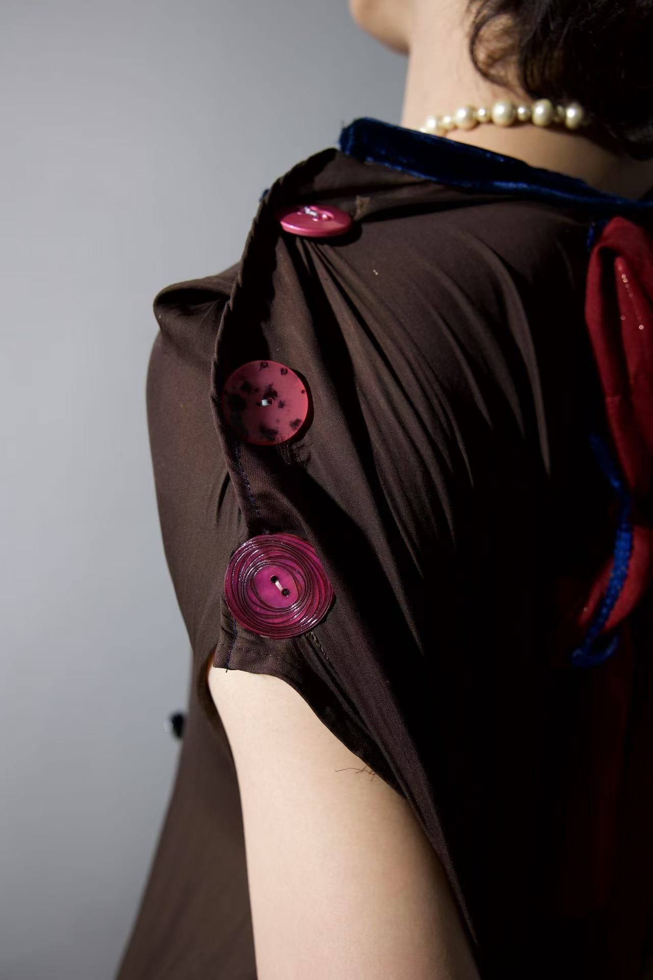 Cosmic Tapestry Draped Jumpsuit