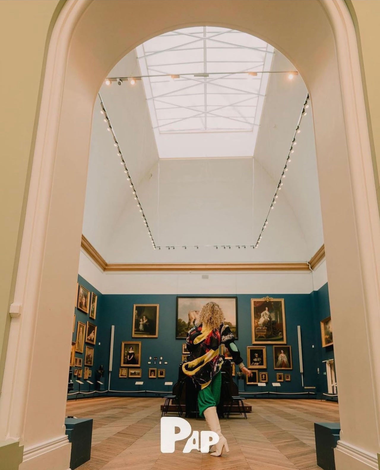 Cosmic Upcycled Jersey Layered Coat