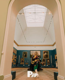 Cosmic Upcycled Jersey Layered Coat