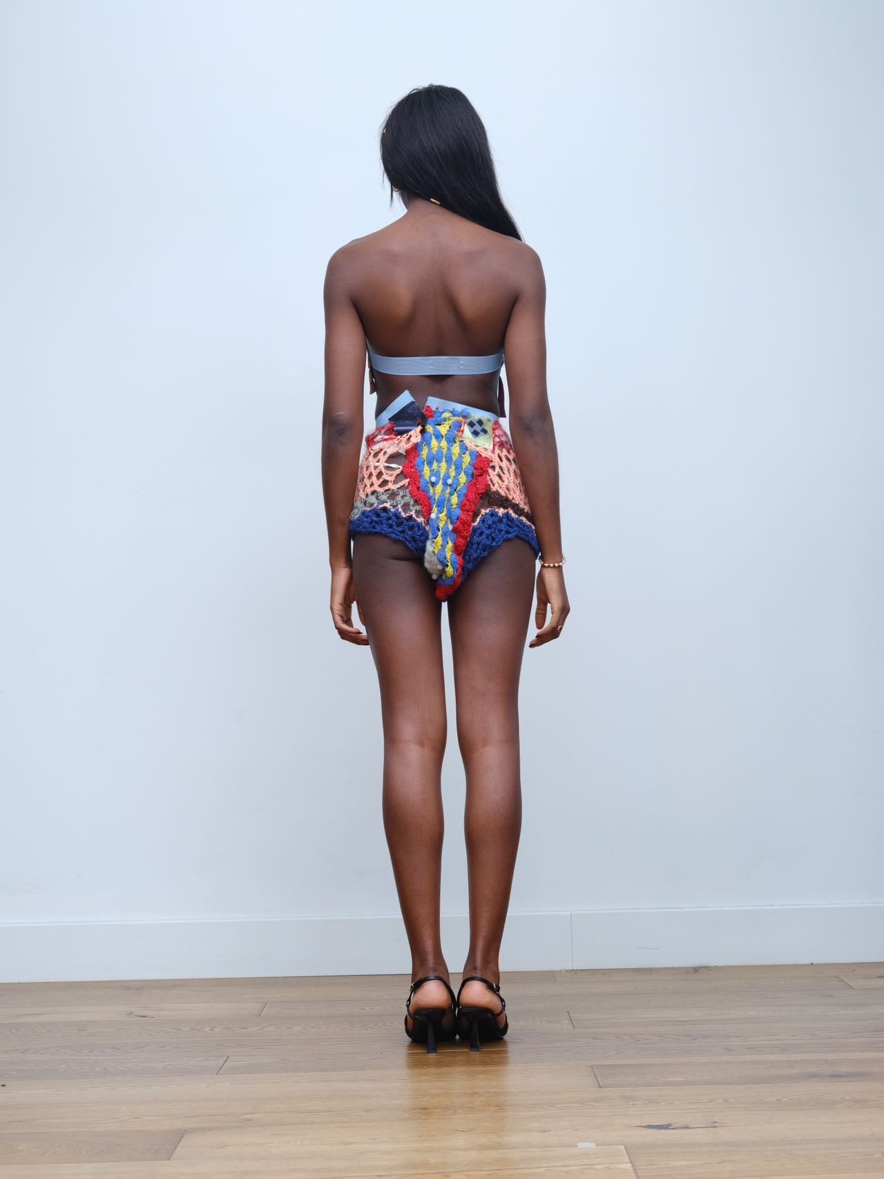 Galactic Weave Leather Vest