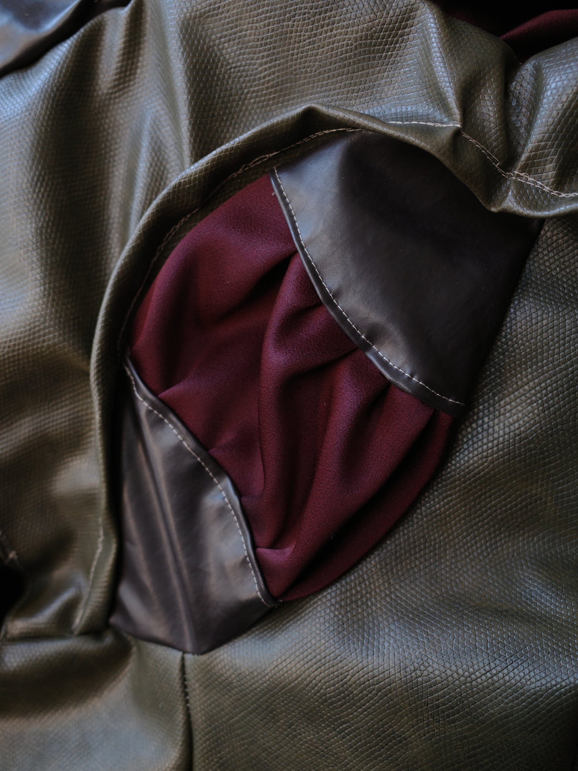 Serpentine Armor Sculpted Jacket