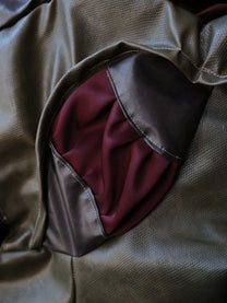 Serpentine Armor Sculpted Jacket