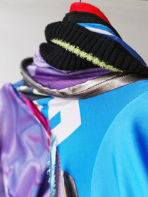 Orbit Collision Upcycled Spiral Dress