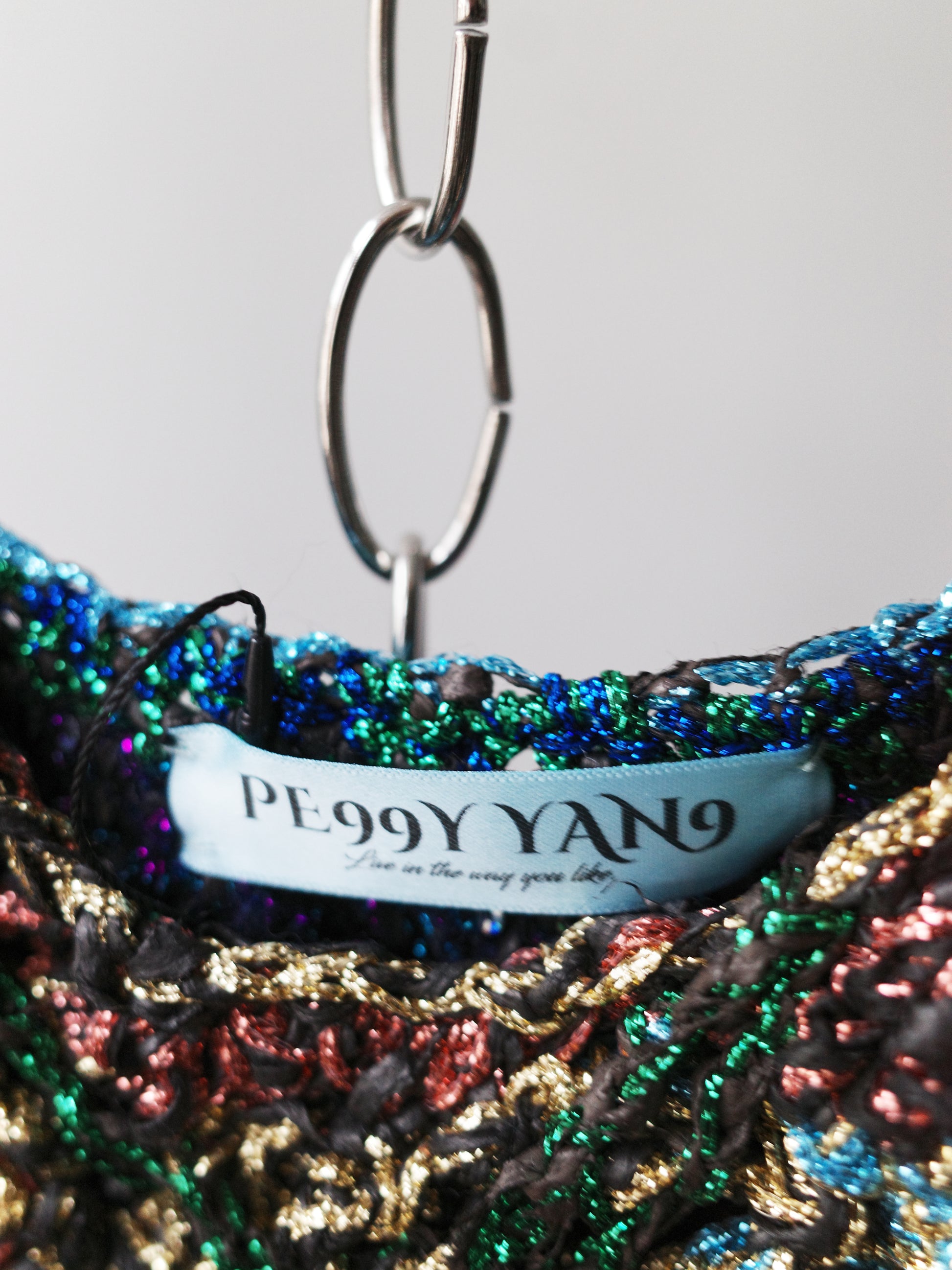 Galactic Hand-Crocheted Sculptural Vest