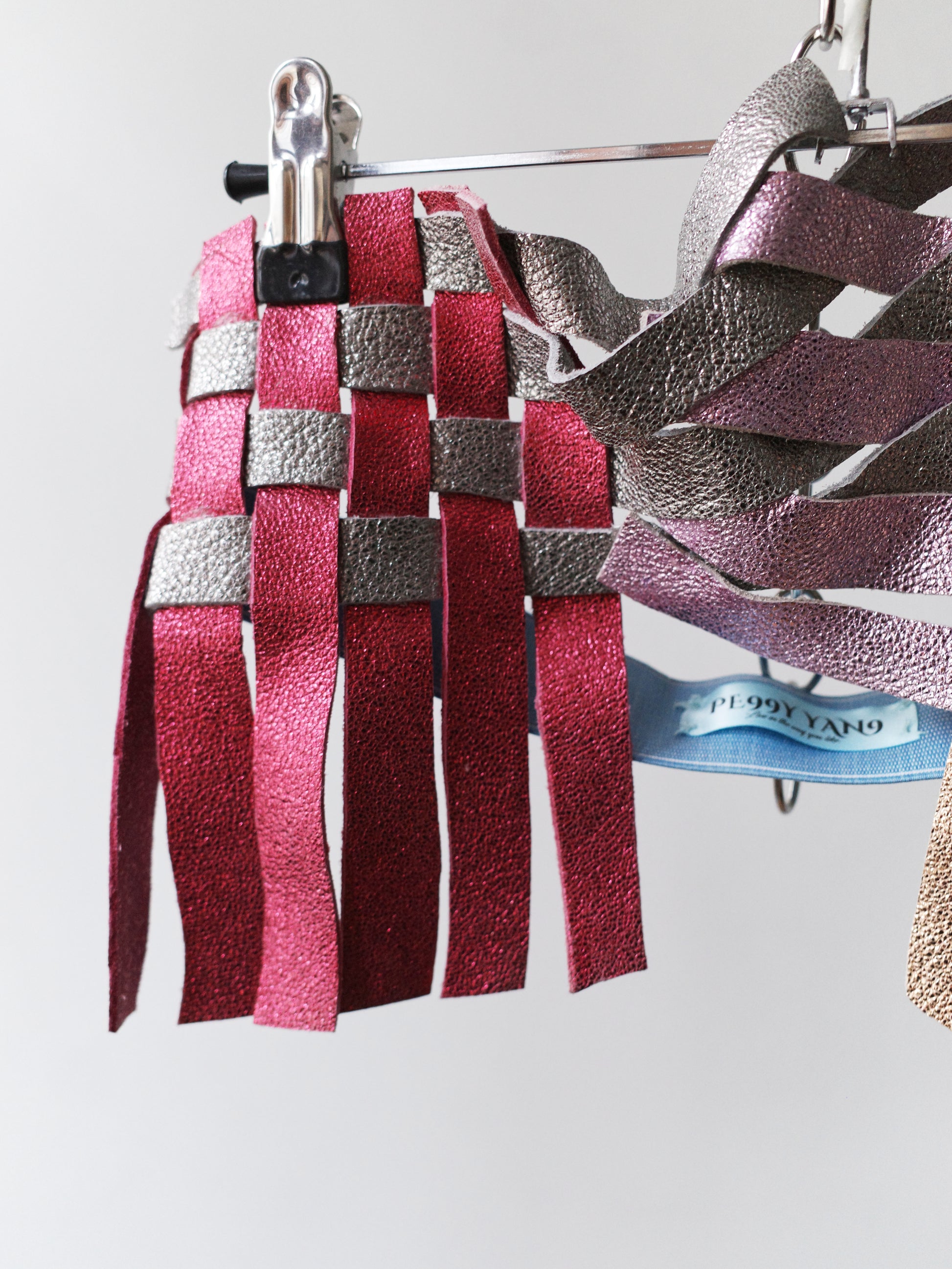 Galactic Weave Leather Vest